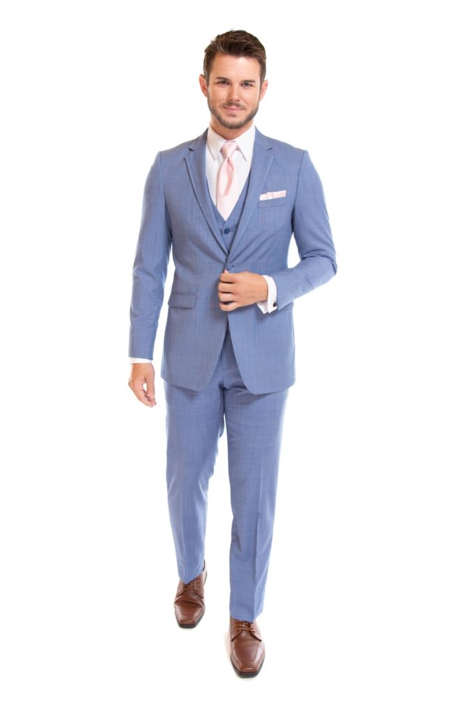 Cornflower Brunswick by Allure Men T.N. Boone TuxedosT.N. Boone Tuxedos