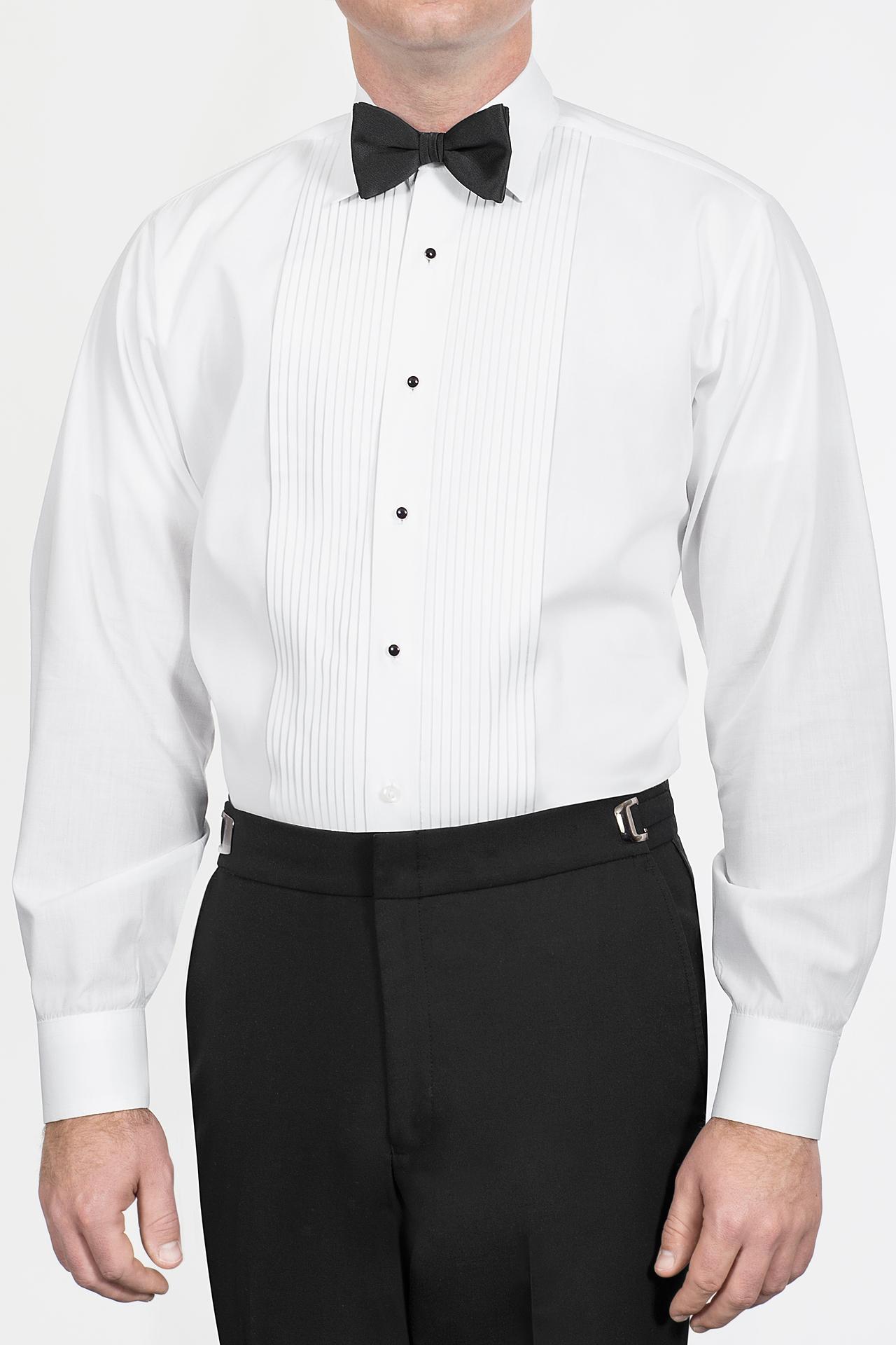 White Laydown Collar - T.N. Boone TuxedosT.N. Boone Tuxedos