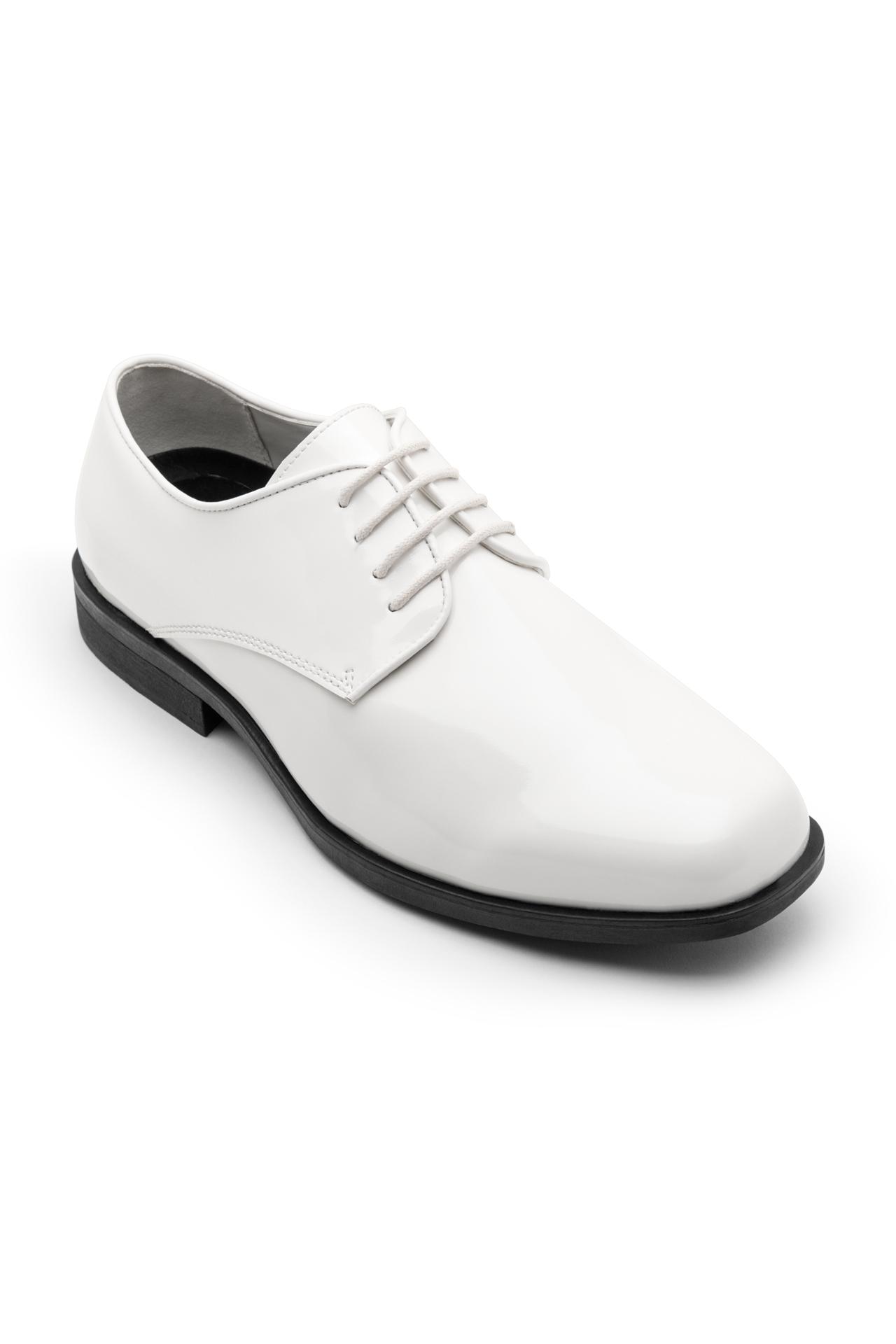 White Allegro Shoe - T.N. Boone TuxedosT.N. Boone Tuxedos